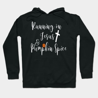 Jesus and Pumpkin Spice Christian Cross Halloween Costume Hoodie